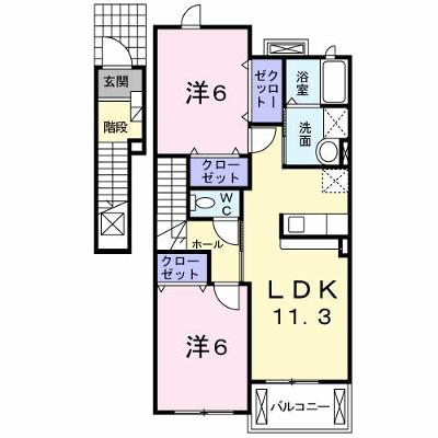 メゾン　キャッスルサイドＣ 202【管理NO：1-015244501-02020】 ★家具家電は申し込み後に搬入します★ ★2026年08月下旬入居可能★の外観画像
