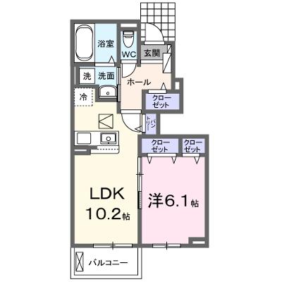 ハッピーメゾンⅧ　Ｃ 103【管理NO：1-028055203-01030】 ★家具家電は申し込み後に搬入します★ ★2026年09月中旬入居可能★の外観画像