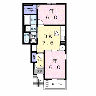 スミカ 106【管理NO：1-019519401-01050】 ★家具家電は申し込み後に搬入します★の外観画像