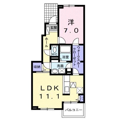 エルア　カパルＢ 103【管理NO：1-023321102-01030】 ★家具家電は申し込み後に搬入します 2026年08月下旬入居可能の外観画像