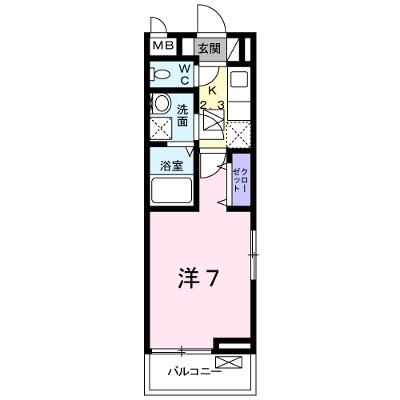 シャンドゥ　フルールⅣ 101【管理NO：1-021602901-01010】 ★家具家電は申し込み後に搬入します★ ★2026年09月下旬入居可能★の外観画像