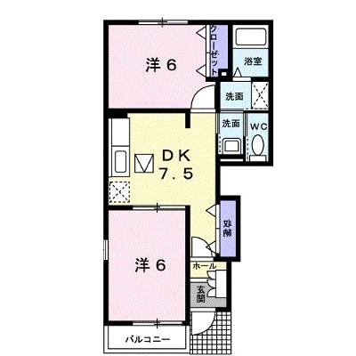 アルモニー・ＫⅡ 101【管理NO：1-013554402-01010】 ★家具家電は申し込み後に搬入します★ ★2026年08月下旬入居可能★の外観画像