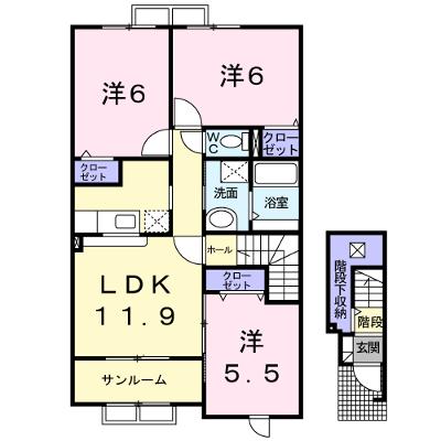 ボヤージュ 203【管理NO：1-014469203-02030】 ★家具家電は申し込み後に搬入しますの外観画像
