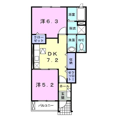ユニゾン 103【管理NO：1-015657501-01030】 ★家具家電は申し込み後に搬入します 2026年08月下旬入居可能の外観画像