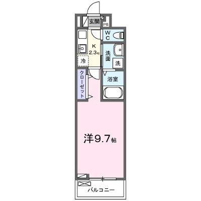グランデールⅢ 203【管理NO：1-028183301-02030】 ★家具家電は申し込み後に搬入します★ ★2026年12月上旬入居可能★の外観画像