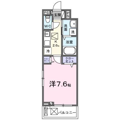 グランデールⅢ 105【管理NO：1-028183301-01050】 ★家具家電は申し込み後に搬入します★ ★2026年12月上旬入居可能★の外観画像