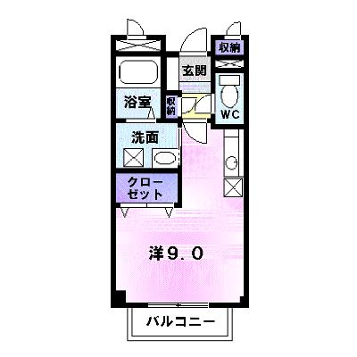 エイトワンＡ 103【管理NO：1-011396101-01030】 ★家具家電は申し込み後に搬入します★の外観画像