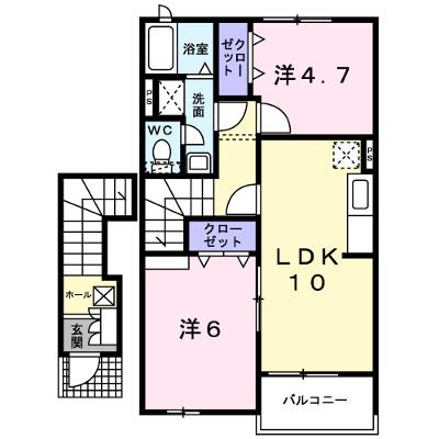 セント　ステラ　ガーデン　Ａ 202【管理NO：1-013237501-02020】 ★家具家電は申し込み後に搬入します★ ★2026年09月中旬入居可能★の外観画像