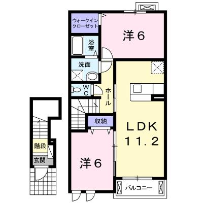 ウィンズ 202【管理NO：1-017851201-02020】 ★家具家電は申し込み後に搬入します★ ★2026年08月下旬入居可能★の外観画像