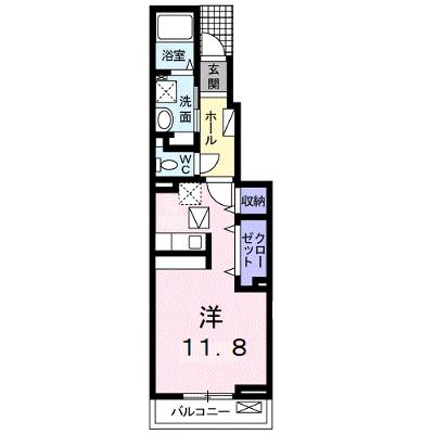 ノアールアルコンジュ 102【管理NO：1-021447801-01020】 ★家具家電は申し込み後に搬入します 2026年09月中旬入居可能の外観画像