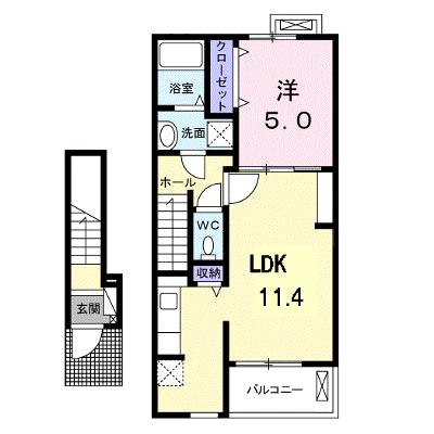 グラン・アンジュ　クロシェット 202【管理NO：1-022799201-02020】 ★家具家電は申し込み後に搬入します 2026年08月上旬入居可能の外観画像