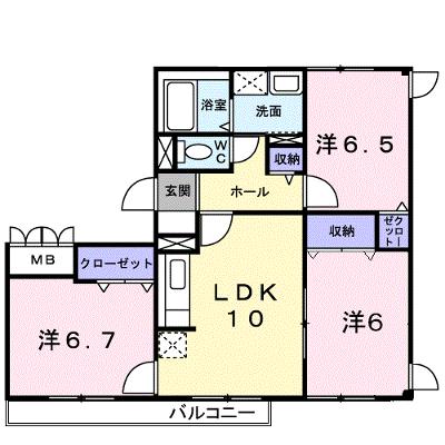 グランアヴェニール 301【管理NO：1-009462801-03010】 ★家具家電は申し込み後に搬入します 2026年08月中旬入居可能の外観画像