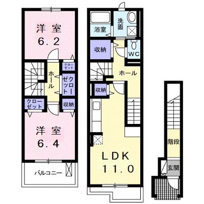 ライカム壱番館 202【管理NO：1-017894401-02020】 ★家具家電は申し込み後に搬入します 2026年08月上旬入居可能の外観画像