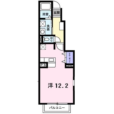 アルドールＣ 101【管理NO：1-016137903-01010】 ★家具家電は申し込み後に搬入します★の外観画像