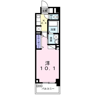 ウィステリア　パーク　稲毛海岸 403【管理NO：1-026159901-04030】 ★家具家電は申し込み後に搬入します 2026年08月上旬入居可能の外観画像