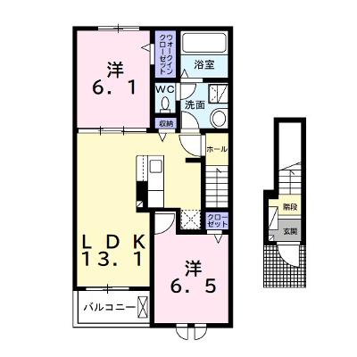 グレイスレジデンス　館山Ｂ 202【管理NO：1-027096902-02020】 ★家具家電は申し込み後に搬入します 2026年08月中旬入居可能の外観画像