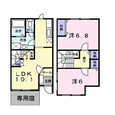 サンテラス　アーイＢ 101【管理NO：1-010128802-01010】 ★家具家電は申し込み後に搬入します 2026年08月中旬入居可能の外観画像