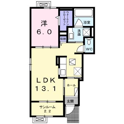 タイセイパレスＢ 101【管理NO：1-023353402-01010】 ★家具家電は申し込み後に搬入します 2026年09月上旬入居可能の外観画像