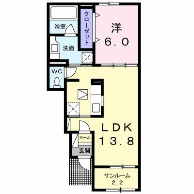 グランウエストＤ 103【管理NO：1-022537501-01030】 ★家具家電は申し込み後に搬入します 2026年09月上旬入居可能の外観画像