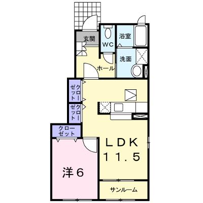 グランツ 101【管理NO：1-014705501-01010】 ★家具家電は申し込み後に搬入します 2026年07月下旬入居可能の外観画像