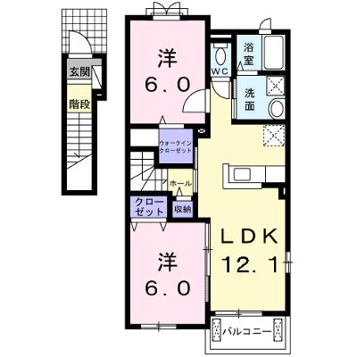 フェリオ 201【管理NO：1-020408201-02010】 ★家具家電は申し込み後に搬入します 2026年08月中旬入居可能の外観画像