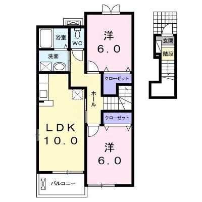 メゾンアンソレイエⅠ 202【管理NO：1-012832701-02020】 ★家具家電は申し込み後に搬入しますの外観画像