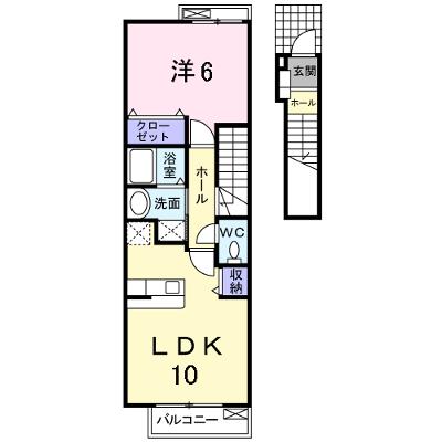キートス 203【管理NO：1-016216301-02030】 ★家具家電は申し込み後に搬入します 2026年08月上旬入居可能の外観画像