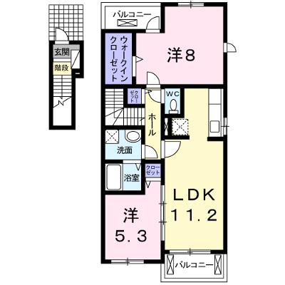 レジダンス　Ｅ－Ⅱ 201【管理NO：1-016054001-02010】 ★家具家電は申し込み後に搬入します★の外観画像
