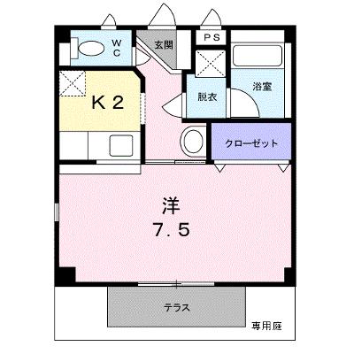 メゾン・フリーデ 107【管理NO：1-011308701-01060】 ★家具家電は申し込み後に搬入します 2026年07月下旬入居可能の外観画像