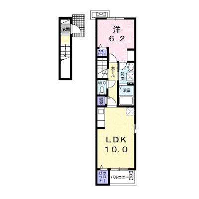 ＭＴＩハイツ　Ⅴ　Ｂ 201【管理NO：1-026110202-02010】 ★家具家電は申し込み後に搬入します★ ★2026年10月中旬入居可能★の外観画像