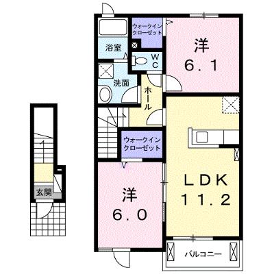 カーサ　モンテ　アスール 203【管理NO：1-019600101-02030】 ★家具家電は申し込み後に搬入します★ ★2026年08月下旬入居可能★の外観画像