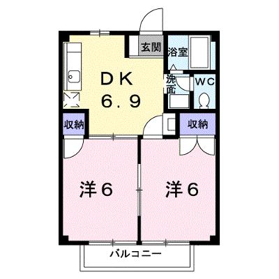 ニューシティＴ＆Ｒ 202【管理NO：1-004291101-02020】 ★家具家電は申し込み後に搬入します★の外観画像