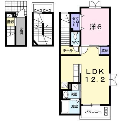 ヴィラ・デ・パンセ 301【管理NO：1-016679301-03010】 ★家具家電は申し込み後に搬入します★ ★2026年09月中旬入居可能★の外観画像