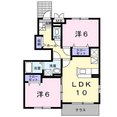 スイートベリー 101【管理NO：1-012771901-01010】 ★家具家電は申し込み後に搬入します 2026年08月下旬入居可能の外観画像