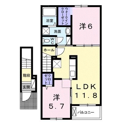ラ　ルーチェ 203【管理NO：1-021065101-02030】 ★家具家電は申し込み後に搬入します★の外観画像