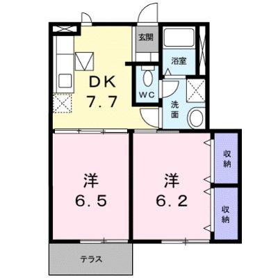 ツインハーモニーＡ 104【管理NO：1-009497201-01040】 ★家具家電は申し込み後に搬入します 2026年08月下旬入居可能の外観画像