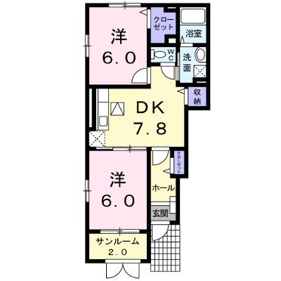 サングリーン小浜 101【管理NO：1-016071401-01010】 ★家具家電は申し込み後に搬入します★ ★2026年08月下旬入居可能★の外観画像