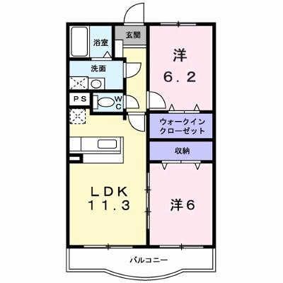 フラッツ　ラ　ローサ 201【管理NO：1-012736801-02010】 ★家具家電は申し込み後に搬入します★の外観画像