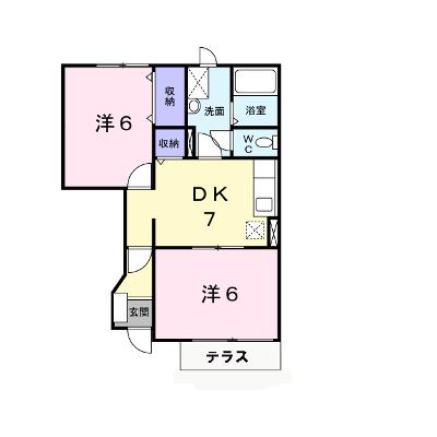 コルザＴ 103【管理NO：1-011987701-01030】 ★家具家電は申し込み後に搬入します★ ★2026年09月中旬入居可能★の外観画像