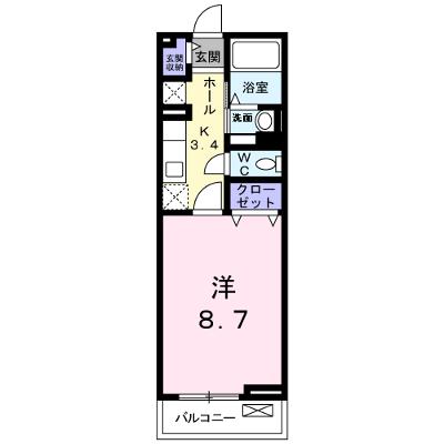 ポート泉佐野　Ａ棟 203【管理NO：1-020311301-02030】 ★家具家電は申し込み後に搬入します 2026年08月下旬入居可能の外観画像