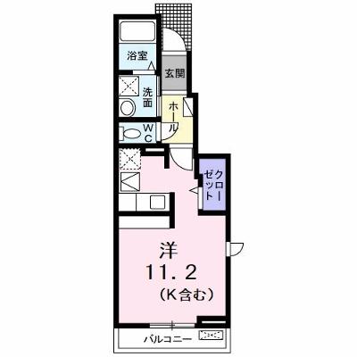 メゾンリヴィエールＣ 101【管理NO：1-023094201-01010】 ★家具家電は申し込み後に搬入します★ ★2026年09月上旬入居可能★の外観画像