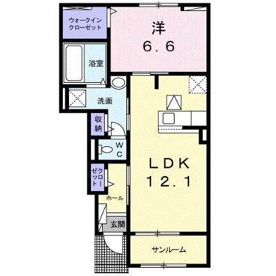 ルーラルハウス東山崎Ｃ 102【管理NO：1-024348803-01020】 ★家具家電は申し込み後に搬入します 2026年07月下旬入居可能の外観画像