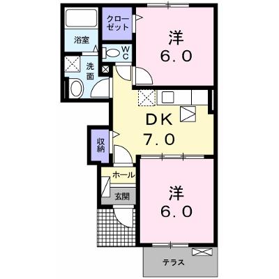 ラ・フレスクーラ　Ⅱ 102【管理NO：1-017426602-01020】 ★家具家電は申し込み後に搬入します 2026年08月中旬入居可能の外観画像