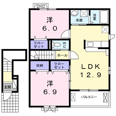 パーク・ヴィラＹ　Ａ 205【管理NO：1-024014401-02040】 ★家具家電は申し込み後に搬入します 2026年09月上旬入居可能の外観画像