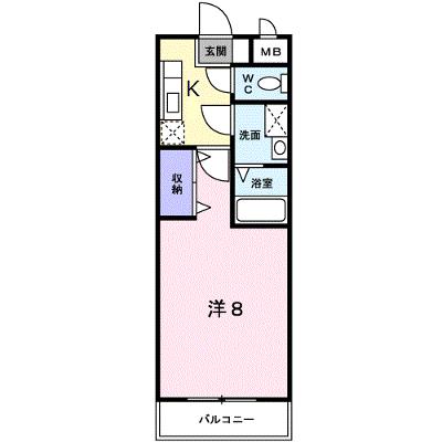 ピュア　セルト森尾 302【管理NO：1-010866701-03020】 ★家具家電は申し込み後に搬入します★の外観画像