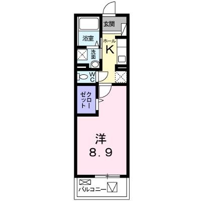 メゾン・ボヌールⅢ 302【管理NO：1-023166801-03020】 ★家具家電は申し込み後に搬入します 2026年08月下旬入居可能の外観画像