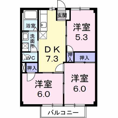 サンハイムⅠ 201【管理NO：1-004167601-02010】 ★家具家電は申し込み後に搬入します★ ★2026年08月下旬入居可能★の外観画像