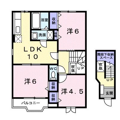 ファミールＴＡ 201【管理NO：1-012007001-02010】 ★家具家電は申し込み後に搬入します 2026年08月上旬入居可能の外観画像
