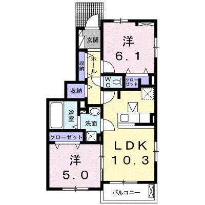 グランドソレイユ富の原　Ⅰ 101【管理NO：1-025169901-01010】 ★家具家電は申し込み後に搬入します 2026年10月中旬入居可能の外観画像