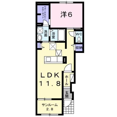リヴェール恋町　Ⅰ 103【管理NO：1-022359401-01030】 ★家具家電は申し込み後に搬入します★の外観画像